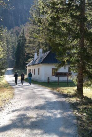 Auf dieser Straße gelangt man nach wenigen 100 Metern zur Bernerau.
