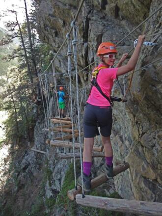 Längenfeld Seilparcour