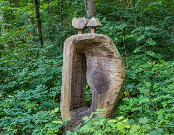 Kunstobjekt im Welt.Erlebnis.Wald