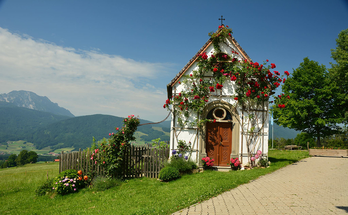 Kapelle an der Stroblalm