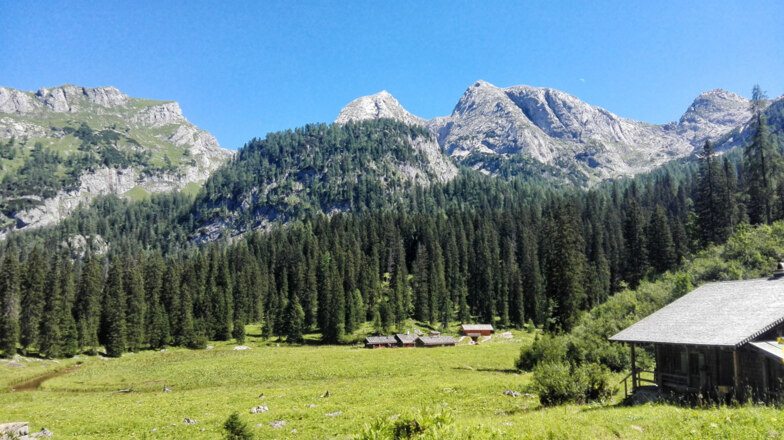 Am Übergang vom Hagengebirge ins Steinerne Meer
