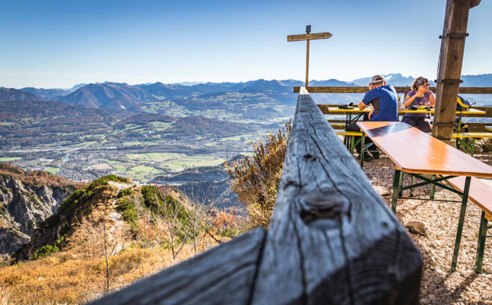 Unter den Wänden des Unterbergs