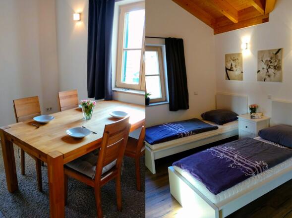Ess- und Schlafbereich