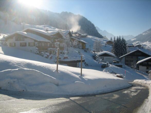 Der Fußweg zum Schwandlift