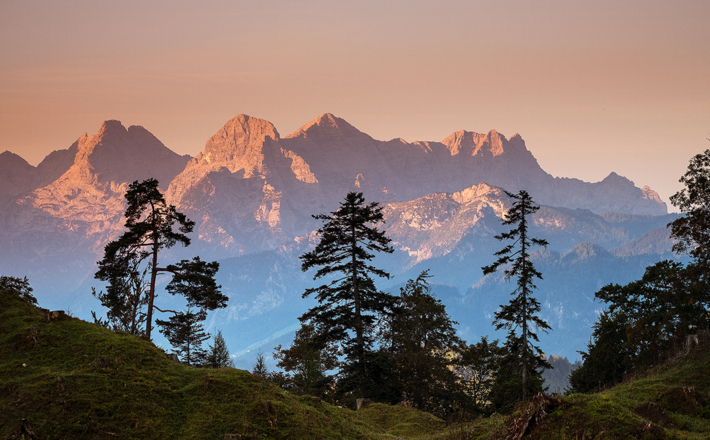 Ausblick von der Sellarnalm
