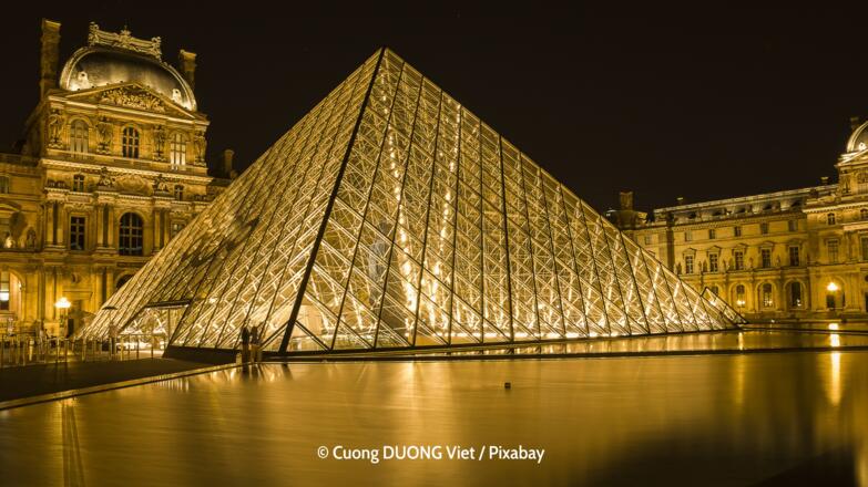 Museum Louvre in Paris - Frankreich / Europa