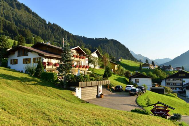 Hausansicht von oben