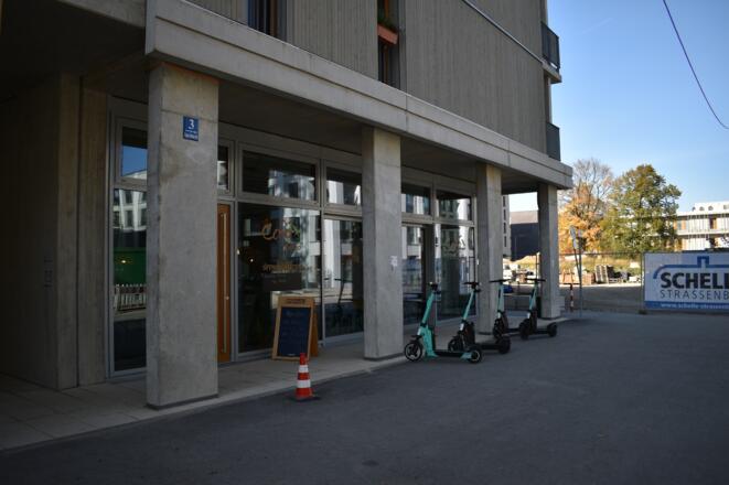 Außenansicht Café GeQo