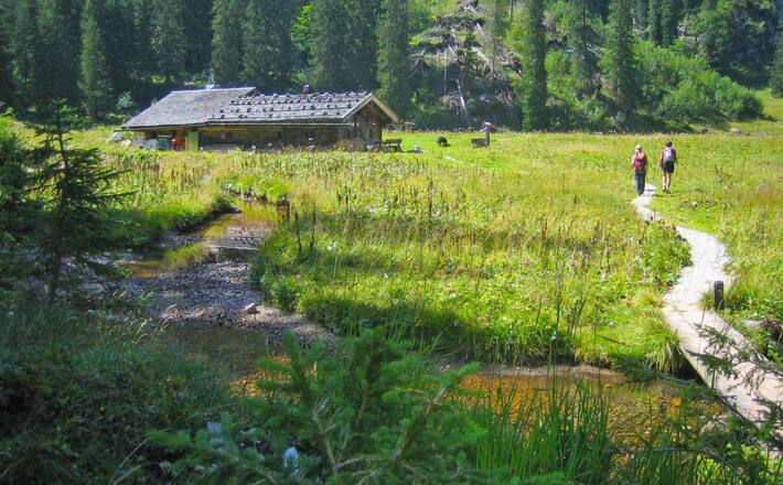 Die Wasseralm in der Röth