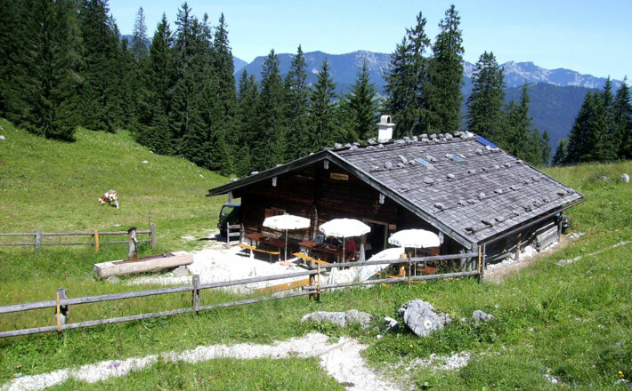 Einkehr an der Mitterkaseralm