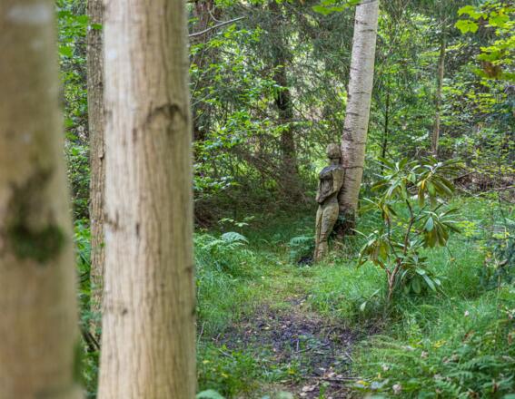 Kunstobjekt im Welt.Erlebnis.Wald