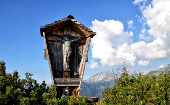 Almkreuz auf der Gotzenalm