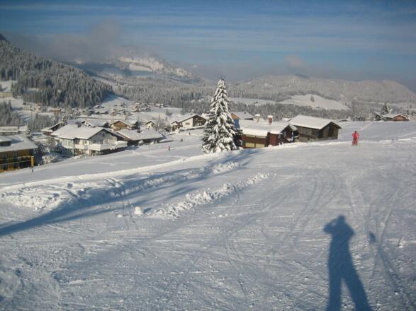 Von der Kanzelwand über den Schwandlift nach Hause