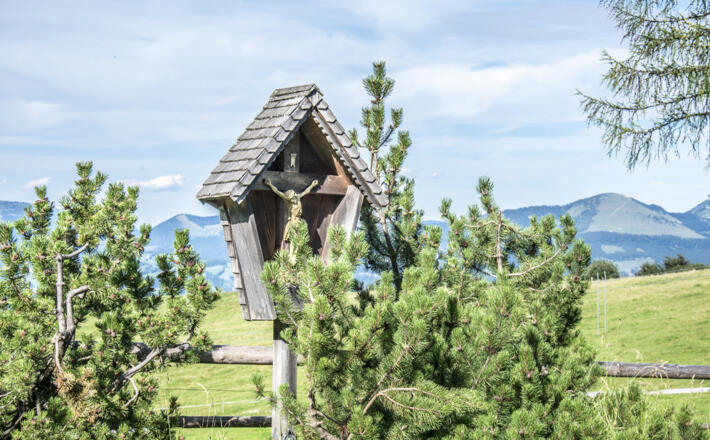 Das Almkreuz auf der Rossfeld-Alm