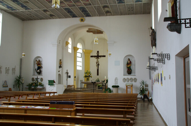 Altmannstein - Heilig Kreuz Kirche Hochaltar