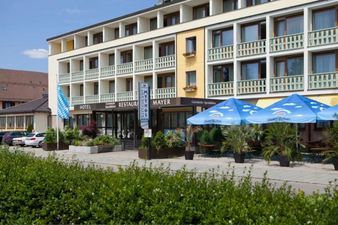 Unser Hotel von Außen