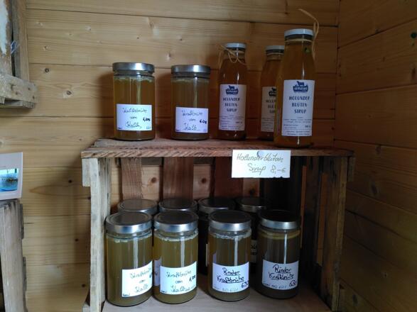 Verkauf von Marmelade