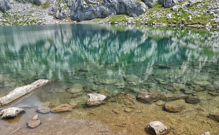 Glasklar: Der Seeleinsee hat Trinkwasserqualität