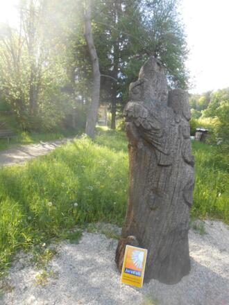 Juradistl-Erlebnisstation „Kletteruhu“