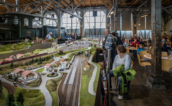 Modelleisenabhn Anlage in der Lokwelt