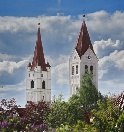 Außenansicht Kastulus Münster in Moosburg