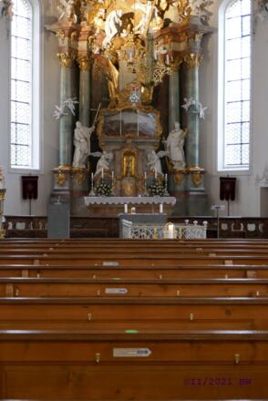 Wallfahrtskirche St. Rasso Hochaltar