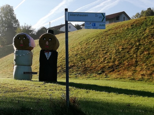 Auf der Kirchentour vor Allershausen