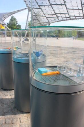 Werbeutensilien zur Olympiade 1972