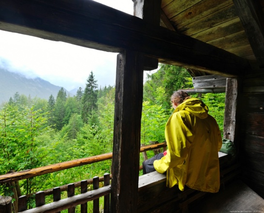 Jagdhütte bei der Friedl-Alm  -  15.07.2021