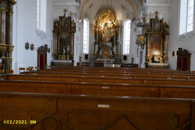 Wallfahrtskirche St. Rasso innen