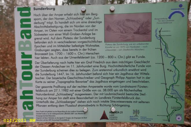 Sunderburg Infotafel
