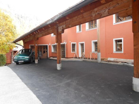 beim brunnen Eingang