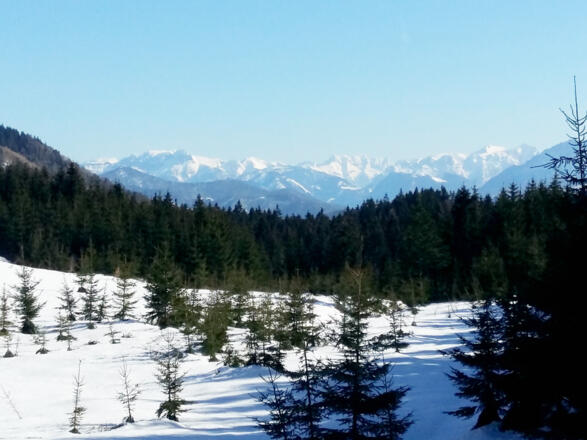 Winter auf der Schüttbauernalm