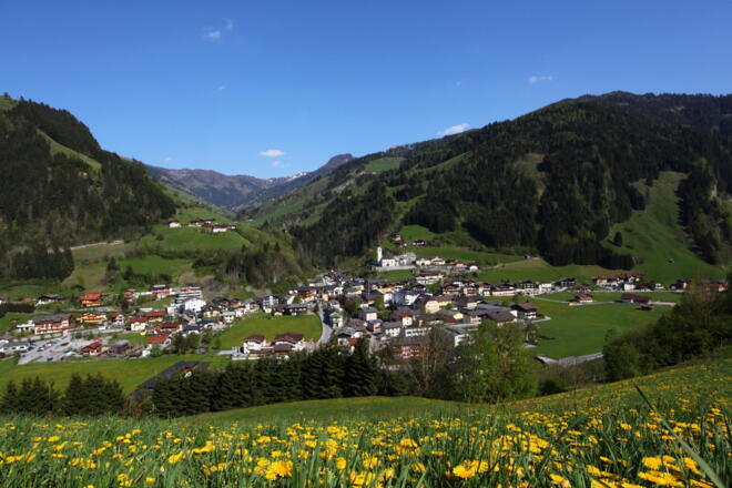 Blick auf Großarl