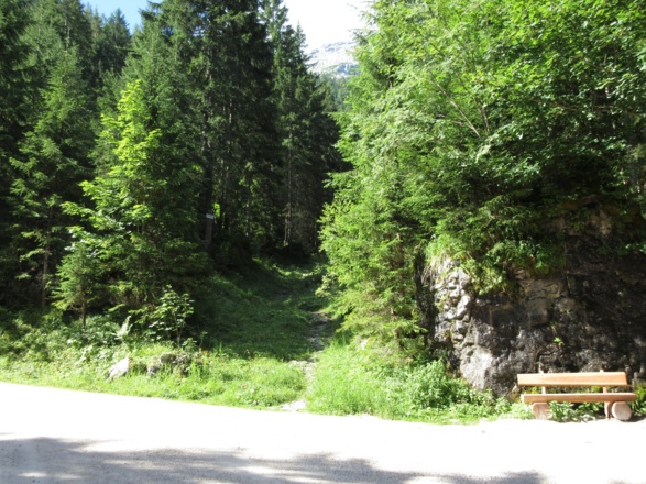 Rastplatz an der Benzinkurve