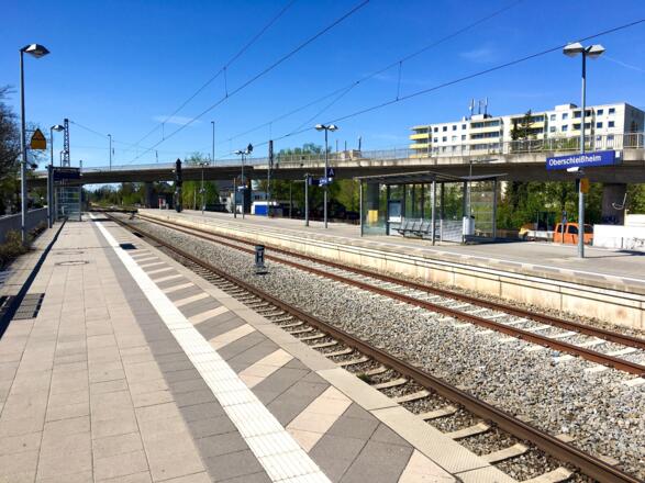 Bahngleise Oberschleißheim