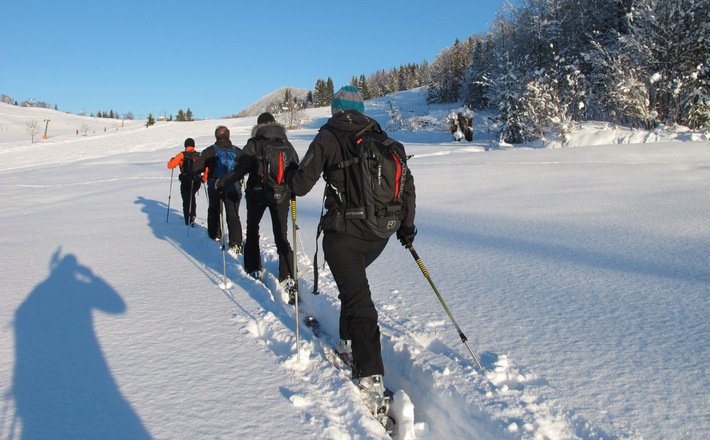 Skibergsteigen lernen im Skitourenpark