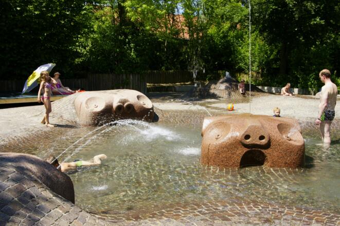 Kleinkinderbereich Freibad Mammendorf
