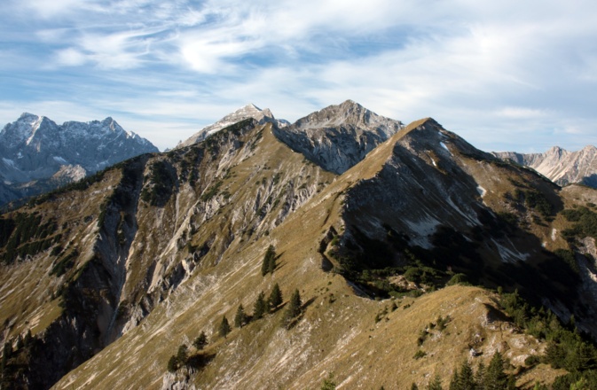 Passage hinter dem Galgenstangenkopf