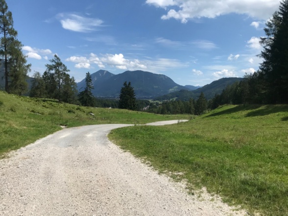 Blick in Richtung Garmisch