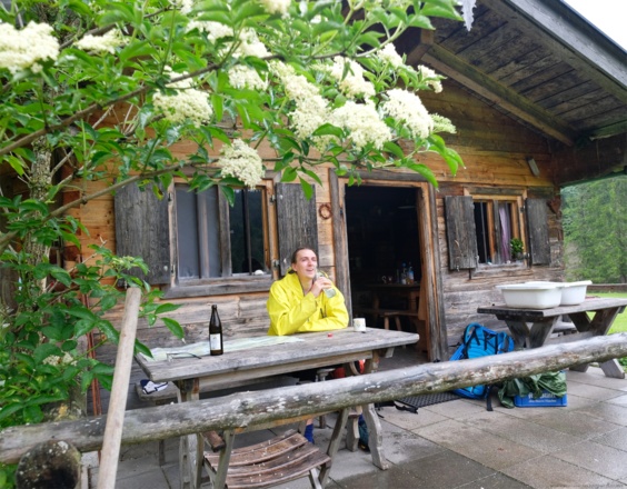 Jausenstation Lainer Alm (1077m)  -  15.07.2021
