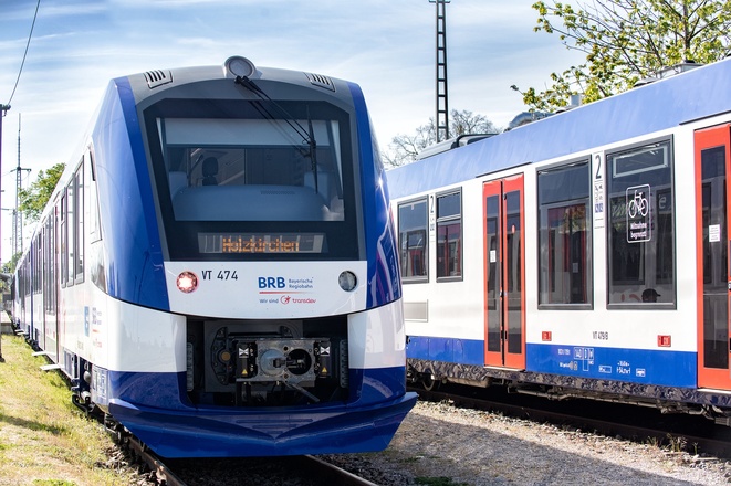 Die BRB in Holzkirchen