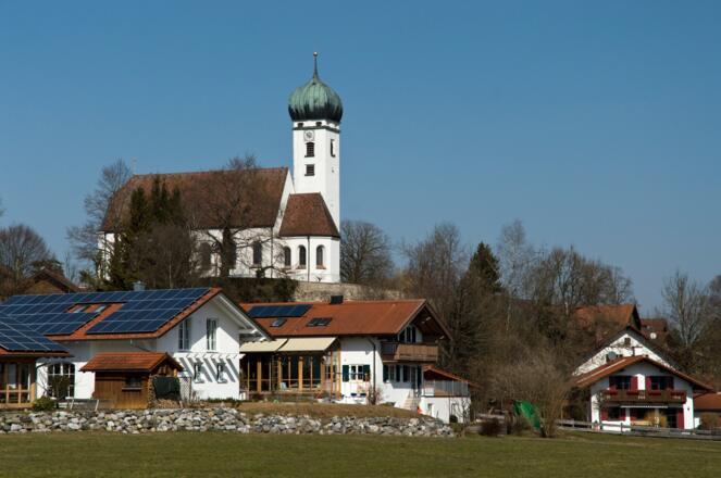 Böbing, der Ausgangspunkt der Tour