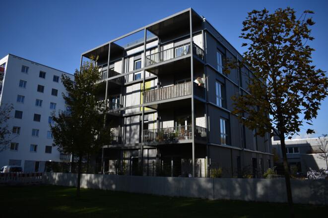 Holzbau in der Ökologische Mustersiedlung