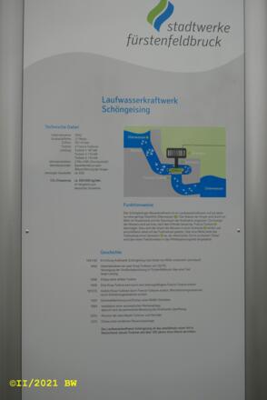 Laufwasserkraftwerk Schöngeising