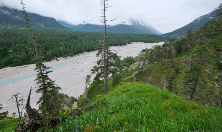 Abstieg zur Isar durch die Speibenkäs-Schlucht  -  15.07.2021