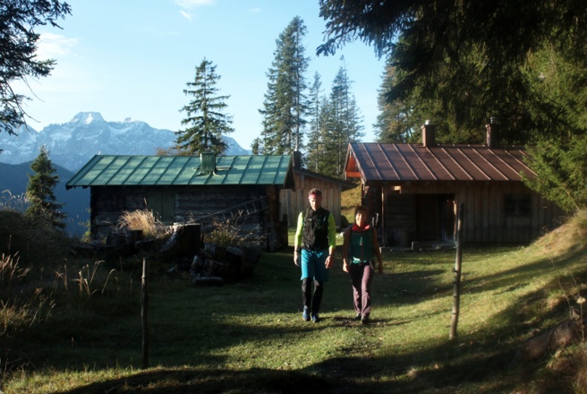 An den Grafenherberge Hütten