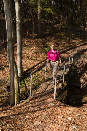 Unterwegs auf dem Rundweg