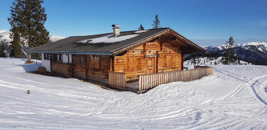 Schneeschuhwanderung Almengebiet Brandenberg