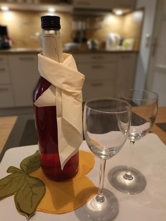 ein Gläschen zu "zweit"